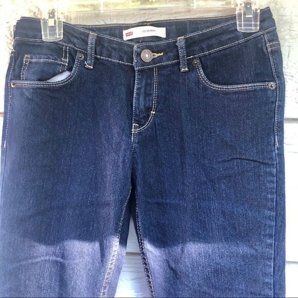 Levi’s kids youth 711 skinny dark wash 16 regular - Picture 3 of 11